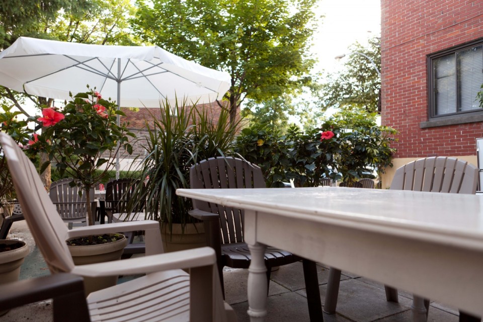 Au coeur de la terrasse